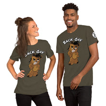 Load image into Gallery viewer, Back Off Logo Bear Short-Sleeve Unisex T-Shirt