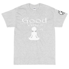 Load image into Gallery viewer, Good Vibes Only Yoga WL Short Sleeve T-Shirt