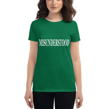 Load image into Gallery viewer, Women's Misunderstood short sleeve t-shirt
