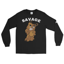 Load image into Gallery viewer, Savage Bear Men’s Long Sleeve Shirt