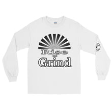 Load image into Gallery viewer, Rise and Grind Men’s Long Sleeve Shirt
