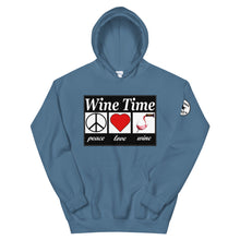 Load image into Gallery viewer, WIne time plw Unisex Hoodie