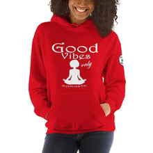 Load image into Gallery viewer, Good Vibes only yoga WL Unisex Hoodie
