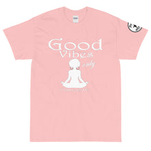 Load image into Gallery viewer, Good Vibes Only Yoga WL Short Sleeve T-Shirt