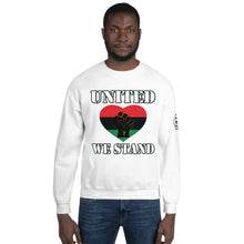 Load image into Gallery viewer, united we stand Unisex Sweatshirt