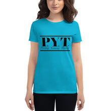 Load image into Gallery viewer, Women's PYT b short sleeve t-shirt