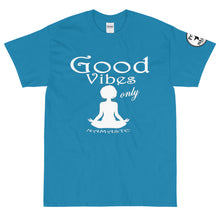 Load image into Gallery viewer, Good Vibes Only Yoga WL Short Sleeve T-Shirt