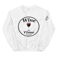 Load image into Gallery viewer, Wine Time Label 2020 Unisex Sweatshirt