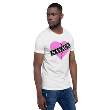 Load image into Gallery viewer, Broken heart savage Short-Sleeve Unisex T-Shirt
