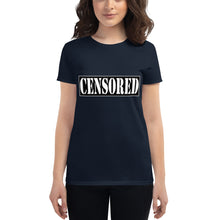 Load image into Gallery viewer, Censored Women's short sleeve t-shirt