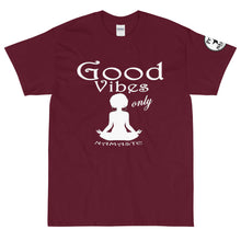 Load image into Gallery viewer, Good Vibes Only Yoga WL Short Sleeve T-Shirt