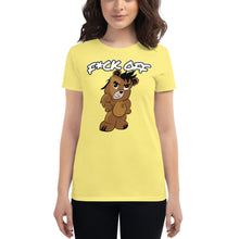 Load image into Gallery viewer, F*ck off Women's short sleeve t-shirt