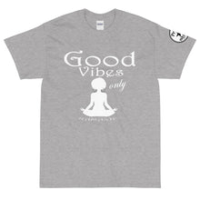 Load image into Gallery viewer, Good Vibes Only Yoga WL Short Sleeve T-Shirt