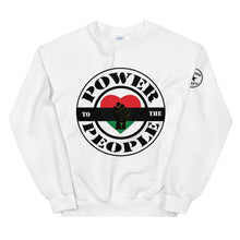 Load image into Gallery viewer, Power to the people Unisex Sweatshirt