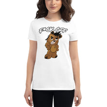 Load image into Gallery viewer, F*ck off Women's short sleeve t-shirt