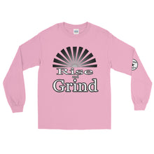 Load image into Gallery viewer, Rise and Grind Men’s Long Sleeve Shirt