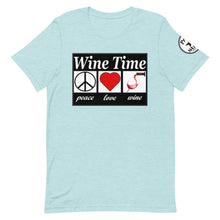 Load image into Gallery viewer, WIne time plw Short-Sleeve Unisex T-Shirt
