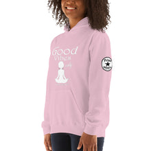 Load image into Gallery viewer, Good Vibes only yoga WL Unisex Hoodie