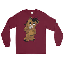 Load image into Gallery viewer, Logo Bear Men’s Long Sleeve Shirt
