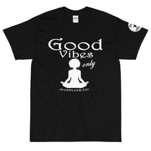 Load image into Gallery viewer, Good Vibes Only Yoga WL Short Sleeve T-Shirt