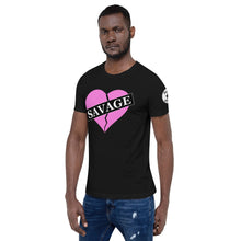 Load image into Gallery viewer, Broken heart savage Short-Sleeve Unisex T-Shirt