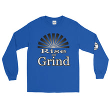 Load image into Gallery viewer, Rise and Grind Men’s Long Sleeve Shirt