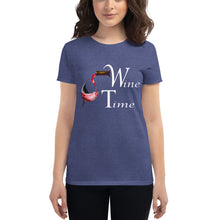 Load image into Gallery viewer, Women's Wine Time WL short sleeve t-shirt