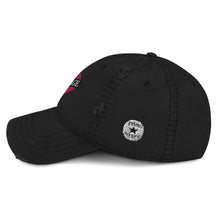Load image into Gallery viewer, Savage broken heart pink Distressed Dad Hat