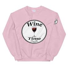 Load image into Gallery viewer, Wine Time Label 2020 Unisex Sweatshirt