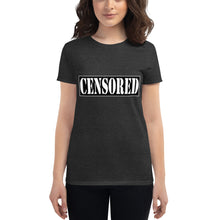 Load image into Gallery viewer, Censored Women's short sleeve t-shirt