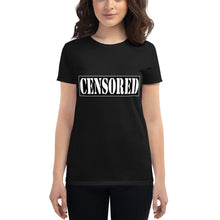 Load image into Gallery viewer, Censored Women's short sleeve t-shirt