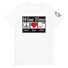 Load image into Gallery viewer, WIne time plw Short-Sleeve Unisex T-Shirt