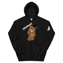 Load image into Gallery viewer, Savage Logo Bear Unisex Hoodie