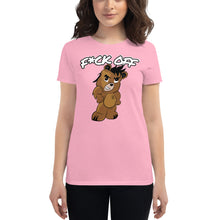 Load image into Gallery viewer, F*ck off Women's short sleeve t-shirt