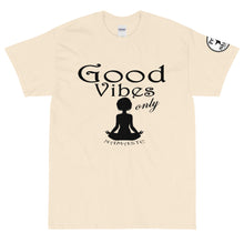 Load image into Gallery viewer, Good Vibes only yoga BL Short Sleeve T-Shirt