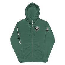 Load image into Gallery viewer, Primo Stars Logo Black Unisex fleece zip up hoodie