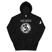 Load image into Gallery viewer, Aquarius w Unisex Hoodie