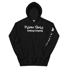 Load image into Gallery viewer, Primo Stars clothing company front/ crest back Unisex Hoodie