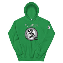Load image into Gallery viewer, Aquarius w Unisex Hoodie