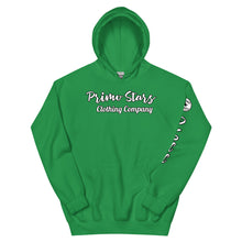 Load image into Gallery viewer, Primo Stars clothing company front/ crest back Unisex Hoodie