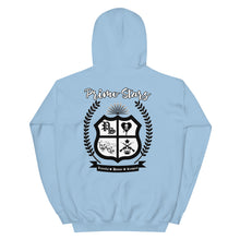 Load image into Gallery viewer, Primo Stars clothing company front/ crest back Unisex Hoodie