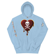 Load image into Gallery viewer, Skull Heart Drips M&G Unisex Hoodie