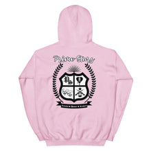 Load image into Gallery viewer, Primo Stars clothing company front/ crest back Unisex Hoodie