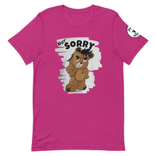 Load image into Gallery viewer, Not sorry logo bear Short-Sleeve Unisex T-Shirt