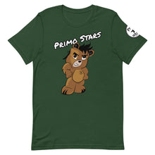 Load image into Gallery viewer, Primo Stars logo bear Short-Sleeve Unisex T-Shirt
