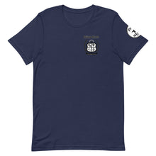 Load image into Gallery viewer, Primo Stars Crest Chest Short-Sleeve Unisex T-Shirt