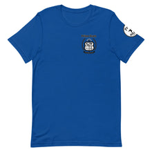 Load image into Gallery viewer, Primo Stars Crest Chest Short-Sleeve Unisex T-Shirt