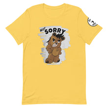 Load image into Gallery viewer, Not sorry logo bear Short-Sleeve Unisex T-Shirt