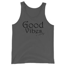 Load image into Gallery viewer, Good Vibes only Unisex Tank Top