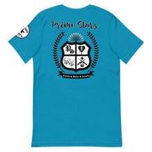 Load image into Gallery viewer, Primo Stars Clothing Company Front/ Crest Back BL Short-Sleeve Unisex T-Shirt